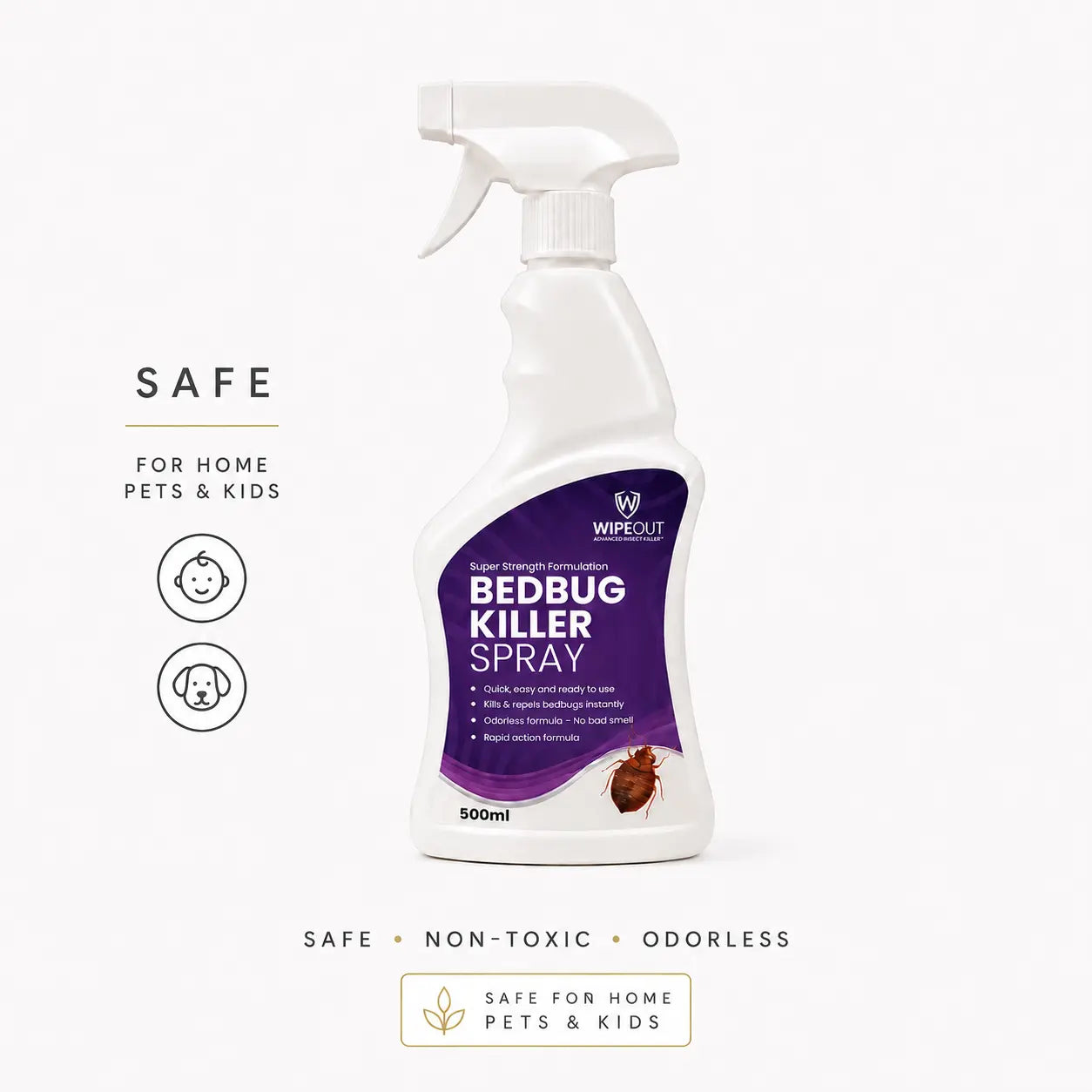 WIPEOUT Bedbug Killer Spray