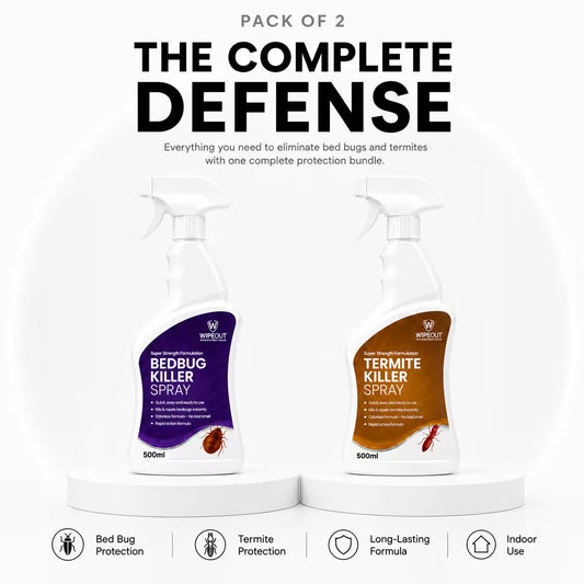 Pack of 2 – Bed Bug + Termite Protection